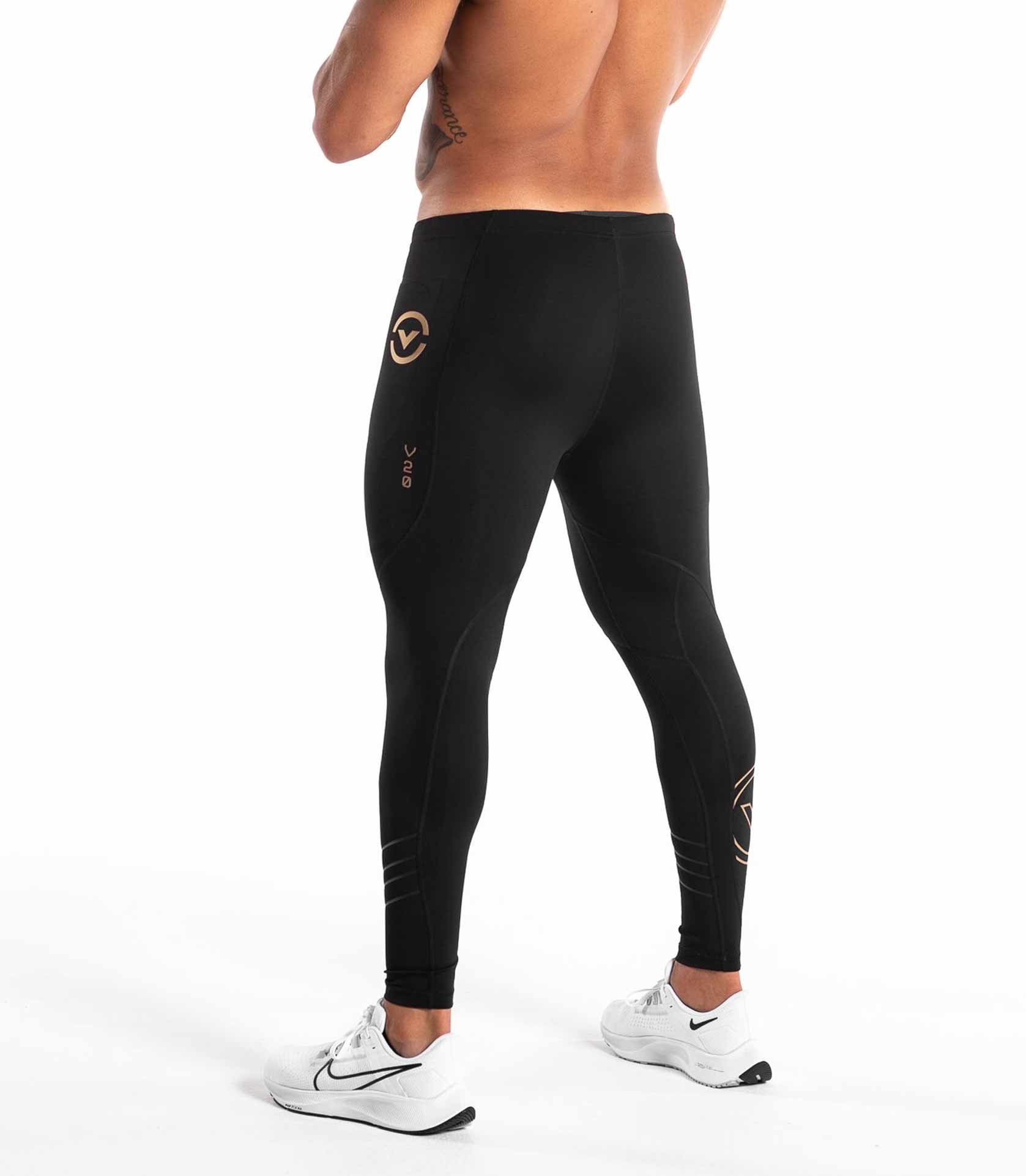 Mens gold compression pants best sale